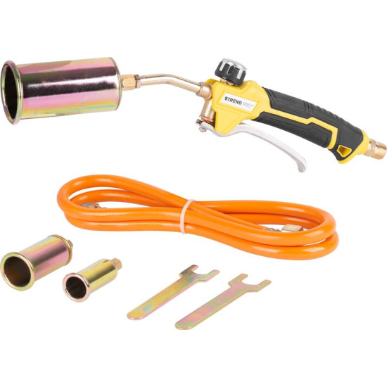Горелка Strend Pro H55A X305, загар, газ, сжиженный газ, шланг L-1,5 м, резьба G3/8"