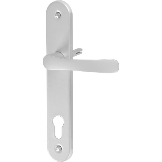 Дверная ручка MagicHome Manuela V72, серебристая