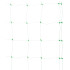 PVC augu siets 1,5x020m, acs 13x13cm, gurķiem