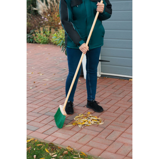 Broom Geco U240, Sosna, 120 cm with handle, 35 cm