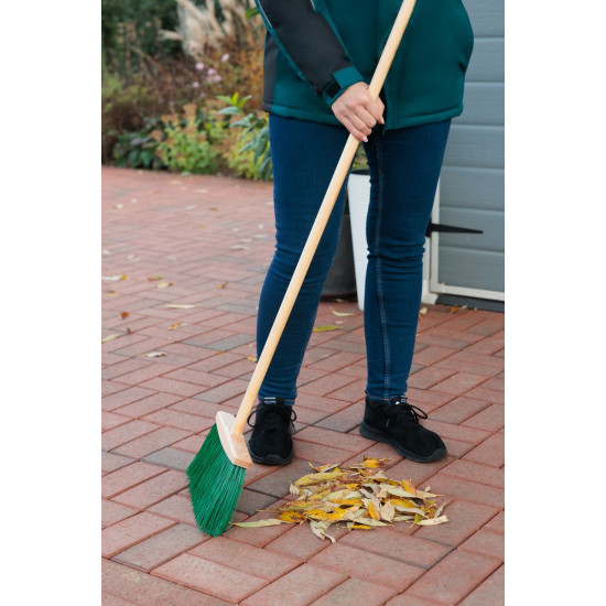 Broom Geco U240, Sosna, 120 cm with handle, 35 cm