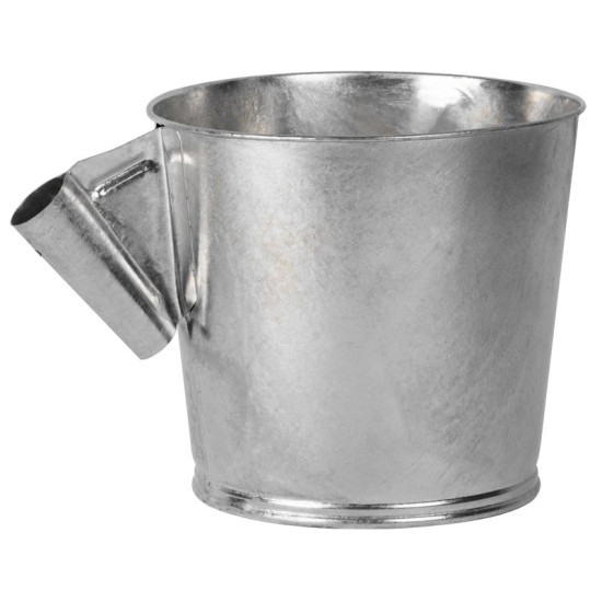 Galvanized sewage scoop