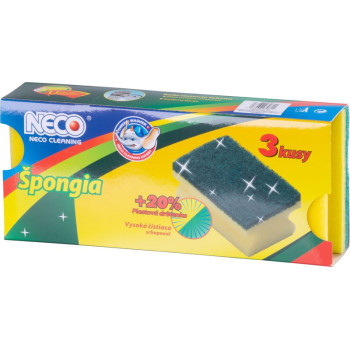 Švamme Neco 70-0059-11, 90x60x40 mm, pkg 3 gab Švamme Neco 70-0059-11, 90x60x40 mm, pkg 3 gab