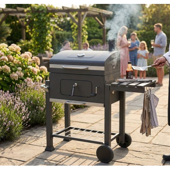 Гриль-барбекю Конзул, 117x61x108 см, на углях