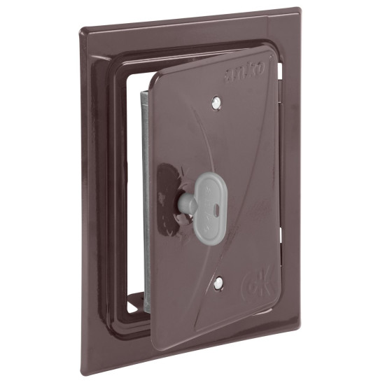 Дверцы для дымохода аnko с2.1B 120x180 мм, коричневые