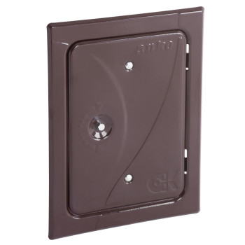 Дверцы для дымохода аnko с2.1B 120x180 мм, коричневые