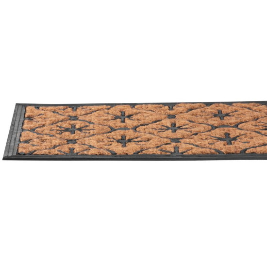 Doormat MagicHome RBP 102, in front of the door, Church, 40x60 cm, rubber/panama