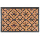 Doormat MagicHome RBP 102, in front of the door, Church, 40x60 cm, rubber/panama