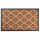 MagicHome RBP 196 mat, in front of the door, Flowers, 45x75 cm, rubber/panama