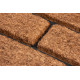 MagicHome RBC 124 mat, in front of the door, Brickwall, 45x75 cm, rubber/coconut