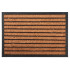 MagicHome RBC 129 mat, in front of the door, Lines, 40x60 cm, rubber/coconut