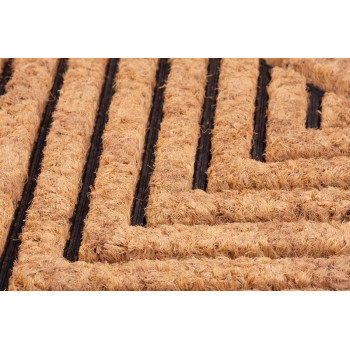 MagicHome RBC 130 mat, in front of the door, Arrows, 40x60 cm, rubber/coconut