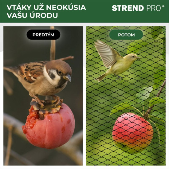 Сетка от птиц 08х08м,  25мм