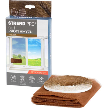 Сетка от насекомых FlyScreen3 150x180 см, коричневая PE