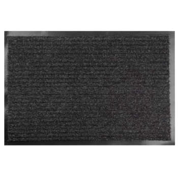 MagicHome TRM 202 mat, in front of the door, 40x60 cm, BlackWhite, gray/black