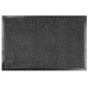 Коврик MagicHome CPM 304 перед дверью, 40х60 см, черный/серый