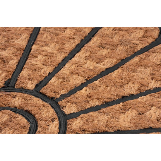 MagicHome RBP 139 mat, in front of the door, Peacock, 40x60 cm, rubber/panama