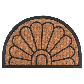 MagicHome RBP 139 mat, in front of the door, Peacock, 40x60 cm, rubber/panama