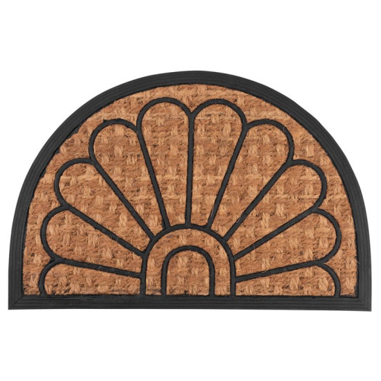 MagicHome RBP 139 mat, in front of the door, Peacock, 40x60 cm, rubber/panama