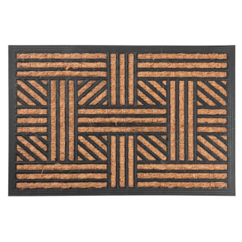 MagicHome RBP 104 mat, in front of the door, Matt, 40x60 cm, rubber/panama