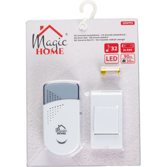 Doorbell Intelligent, wireless, home, 2xAAA Doorbell Intelligent, wireless, home, 2xAAA