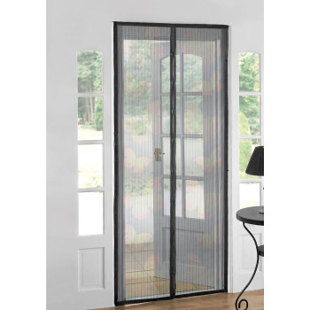 Сетка Strend Pro, 218х96 см, от насекомых и комаров, для балконных дверей, 9 магнитов, с рисунком бабочки