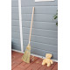 Sorghum broom, medium, kid