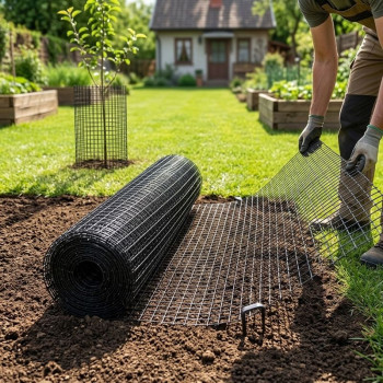 Сетка от кротов 16x16мм, H -2м, L -200м