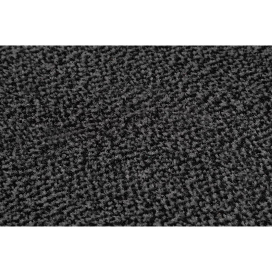 Коврик MagicHome CPM 304 перед дверью, 60x90 см, черный/серый