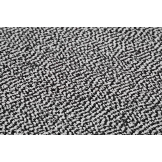 MagicHome mat, in front of the door, 60x90 cm, black/grey