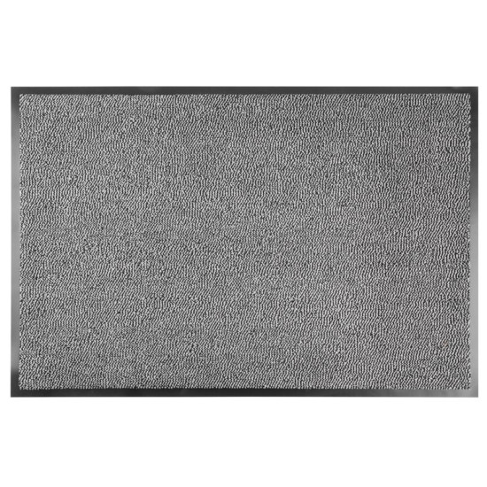 MagicHome mat, in front of the door, 60x90 cm, black/grey