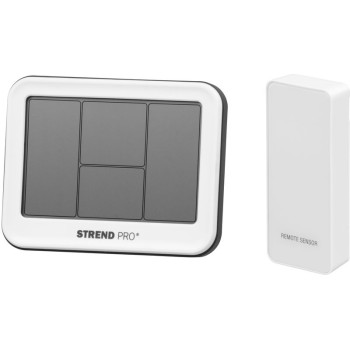 Метеостанция TMW08, цифровая, беспроводная с датчиком, 130x25x100 мм