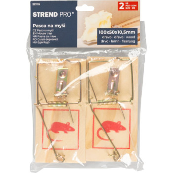 Мышеловка P04331 деревянная, уп. 2шт.