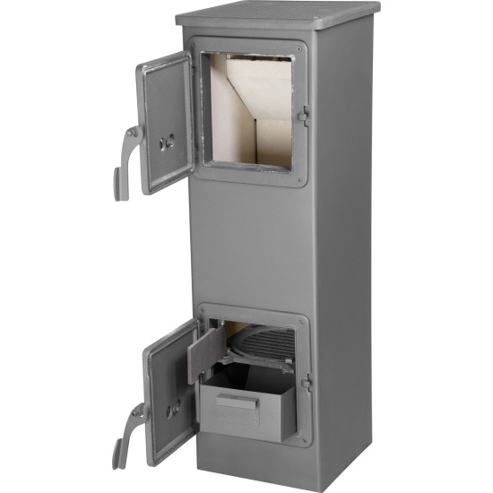 Plīts Thalia Ewa, 5,3 kW, 120 cm, čuguns/šamots Plīts Thalia Ewa, 5,3 kW, 120 cm, čuguns/šamots