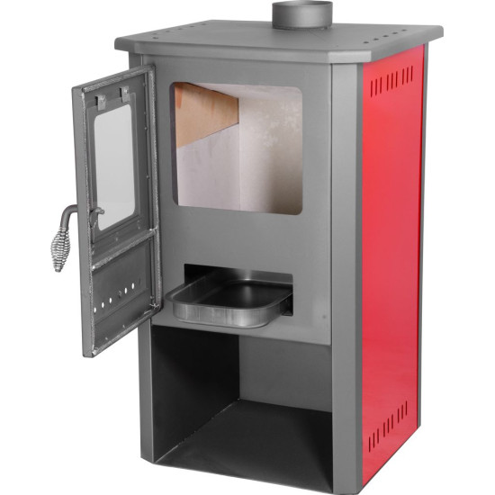 Plīts Thalia Pella, sarkana, 5,4 kW, 120 cm Plīts Thalia Pella, sarkana, 5,4 kW, 120 cm