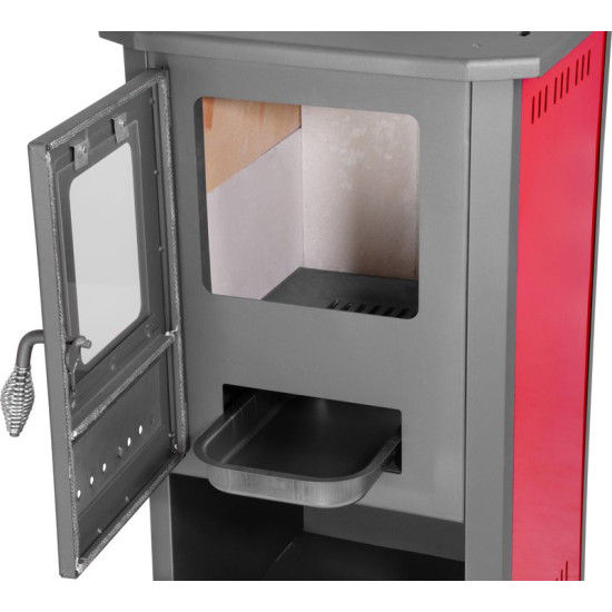 Plīts Thalia Pella, sarkana, 5,4 kW, 120 cm Plīts Thalia Pella, sarkana, 5,4 kW, 120 cm