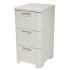 Chest of drawers Curver® STYLE, Off white, 32x37x63 cm