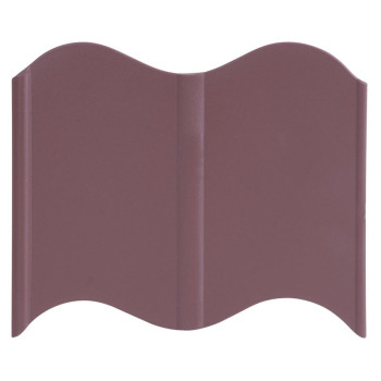 Zāles apakšmala LE799, brūna, 120 mm, plastmasa, 32 gab, 5,1 m