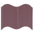 Grass hem LE799, brown, 120 mm, plastic, 32 pcs, 5.1 m