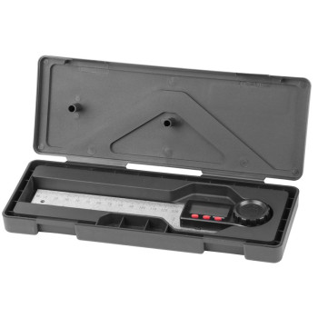 Линейка Strend Pro, цифровая, угловая 200 мм, нержавеющая сталь, INOX