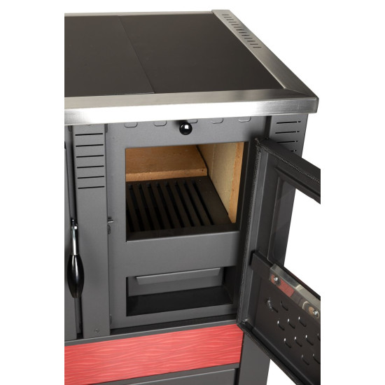 Panonia plīts, sarkana, kreisā izeja