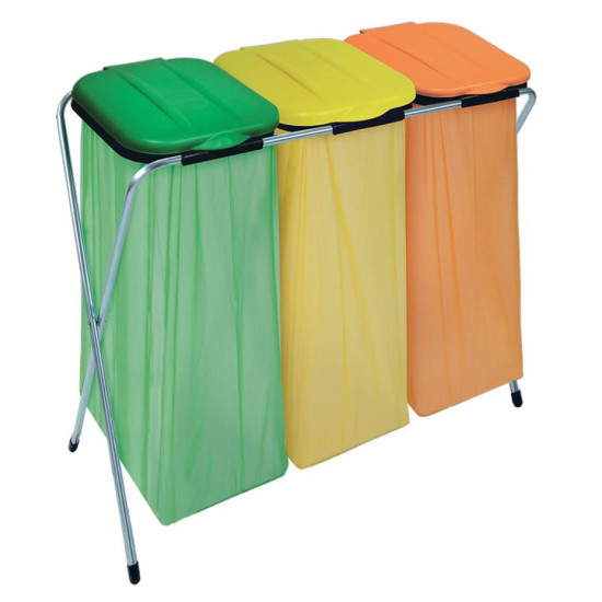 Подставка Strend Pro Ecofix-3, Трио, для мусорных мешков