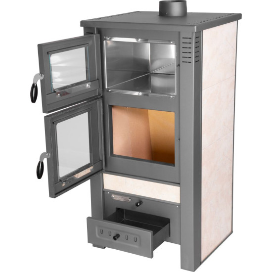 Plīts Pro TAURUS Keramika, bēša, 12 kW, 120 mm, ar cepeškrāsni Plīts Pro TAURUS Keramika, bēša, 12 kW, 120 mm, ar cepeškrāsni