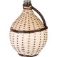Demijohn Cada Wilo 10 lit, klasisks, stikls/plastmasa, MIX krāsas