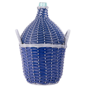 Demijohn саdа Wilo 15 lit, Бутыль для вина в корзине классический, стекло/пластик, цвета MIX Demijohn саdа Wilo 15 lit, Бутыль для вина в корзине классический, стекло/пластик, цвета MIX