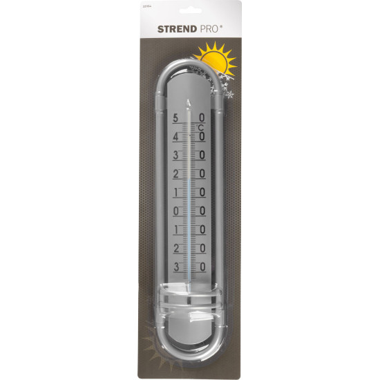 Aluminium thermometer TM-180 Borderer, 380x88x35 mm