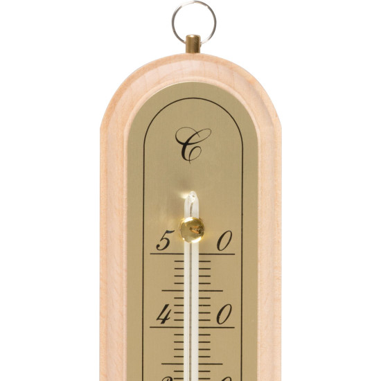 Термометр Strend Pro, TMM-050 Spa, 260x50x18 мм, деревянный