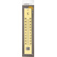 Wooden thermometer TMM-018 Yellow Flatter, 450x80x20 mm