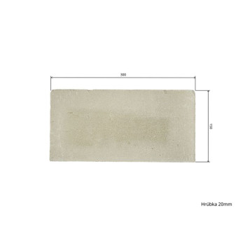 Шамот 30 х 15 х 2