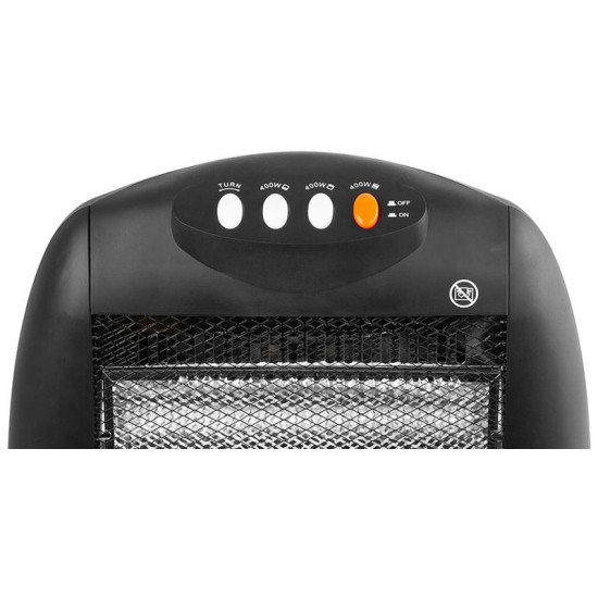 Sildītājs Strend Pro ZYY-H19, 400/800/1200W, 230V, halogēns